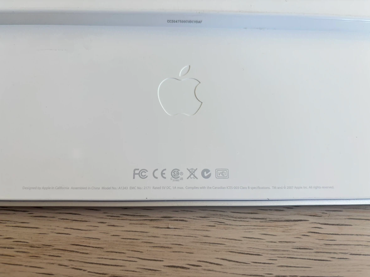 Apple Wired Keyboard (A1243) with Numeric Keypad + Magic Mouse - photo 4
