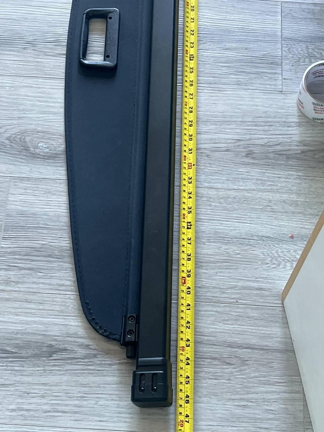 Black Vehicle Cargo Cover