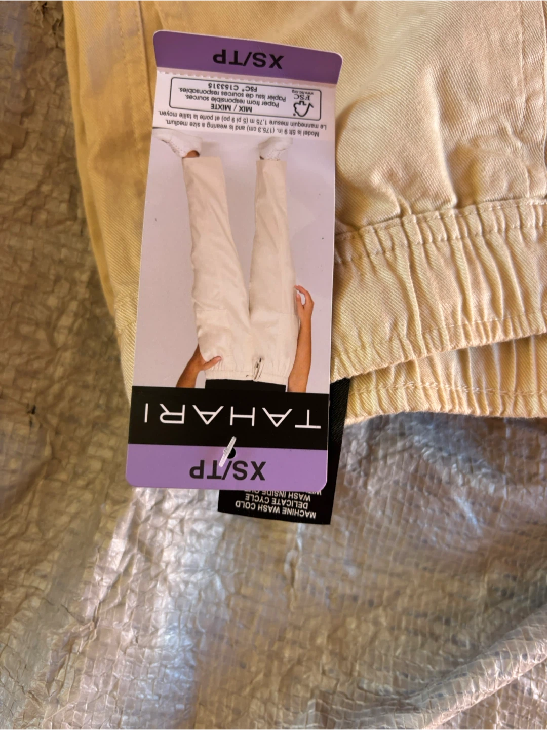 Tahari Drawstring Pants - Beige - photo 2