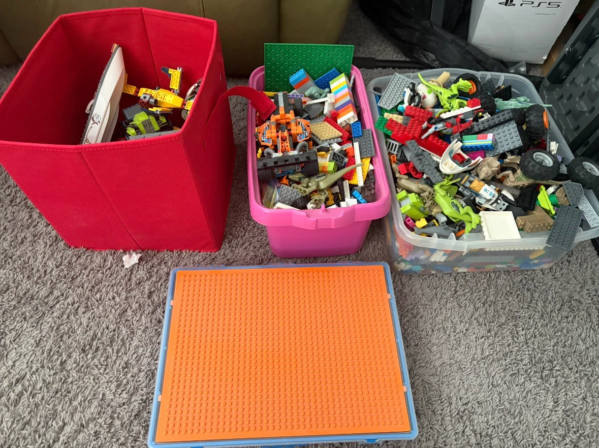 Large LEGO Collection with Travel Case