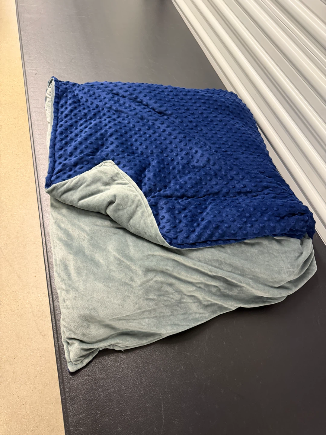 Blue and Gray Weighted Blanket 60x80