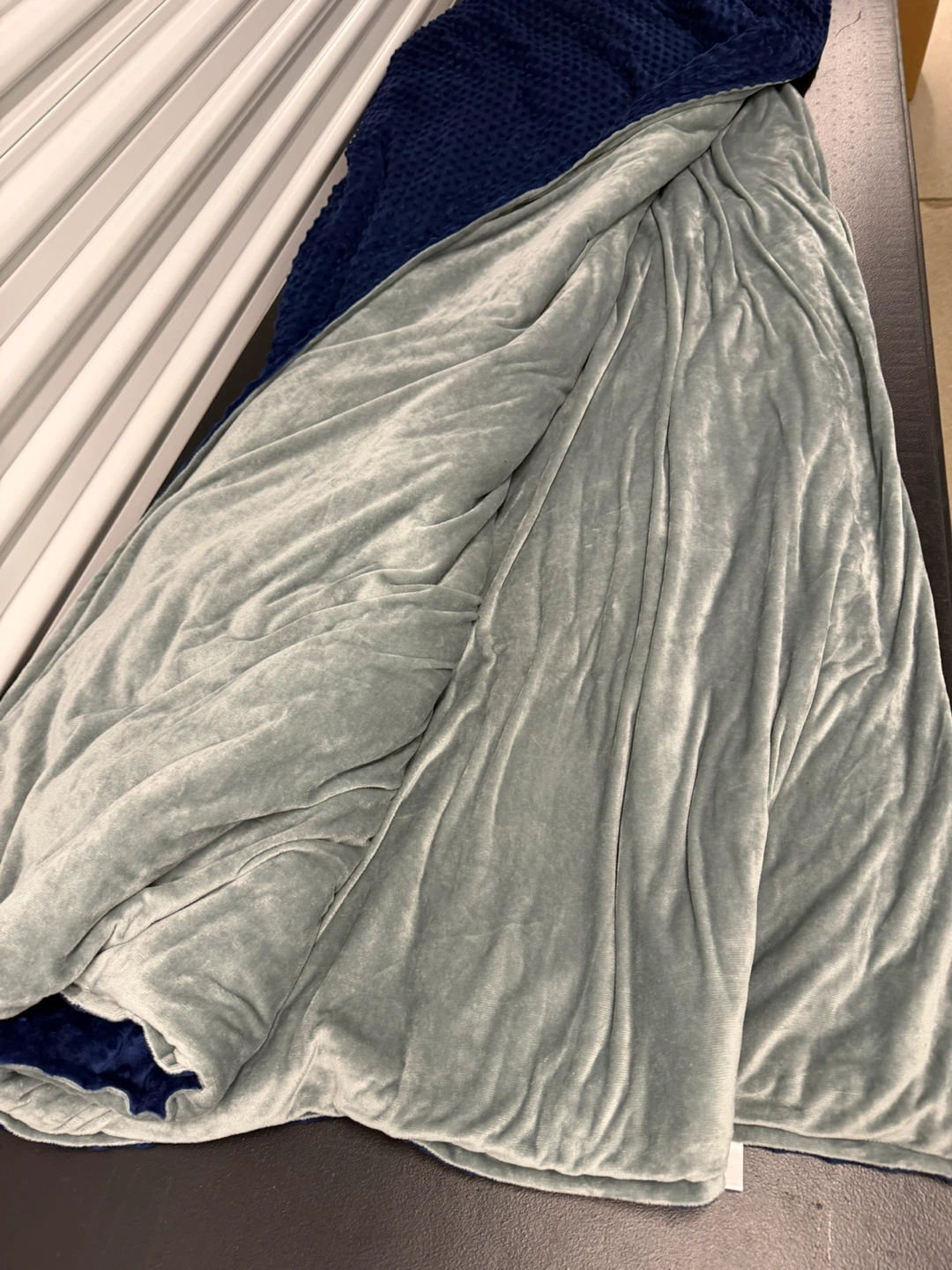 Blue and Gray Weighted Blanket 60x80 - photo 4