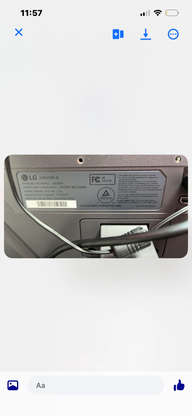 LG UltraGear 24-inch Gaming Monitor 24GS50F - photo 2