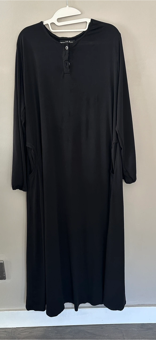 Black Long Dress - Used - XL - Free