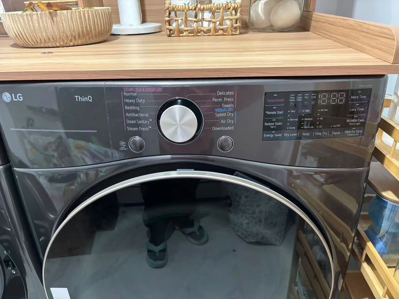LG Smart Front Load Washer and Electric Dryer Set - photo 4