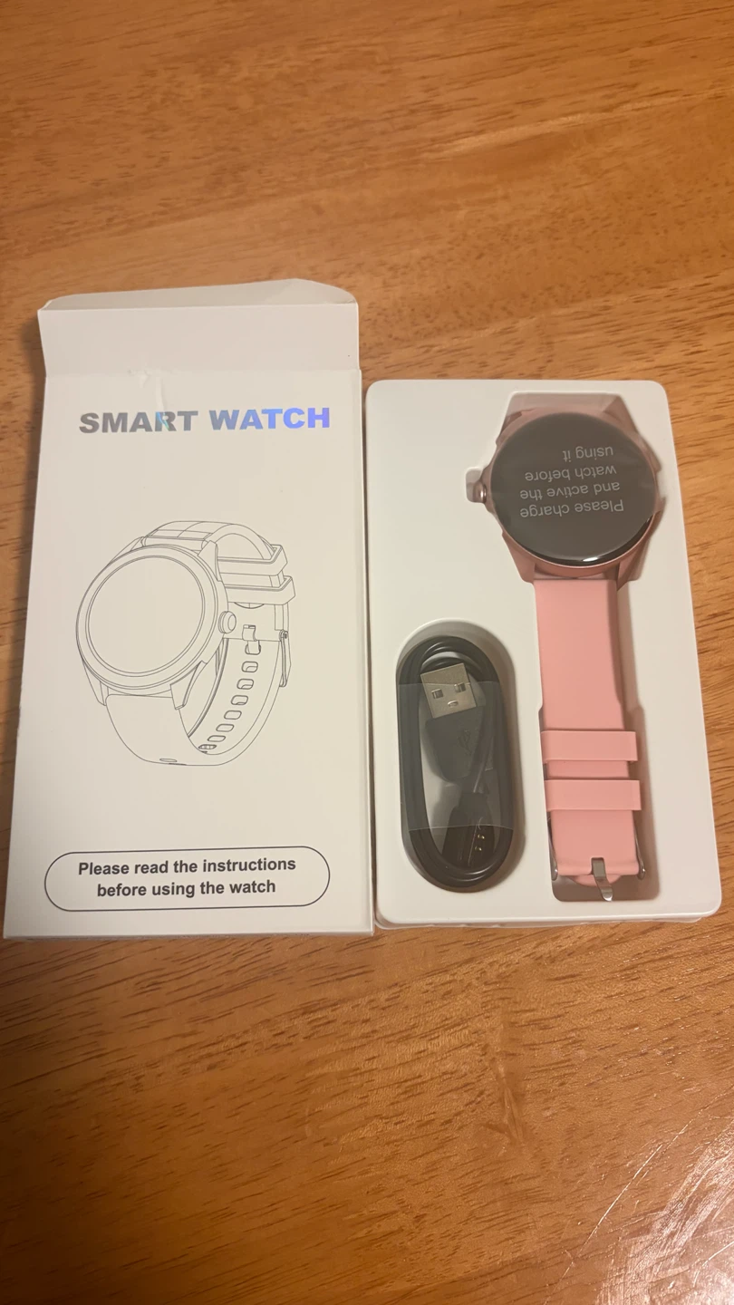 Pink Smart Watch