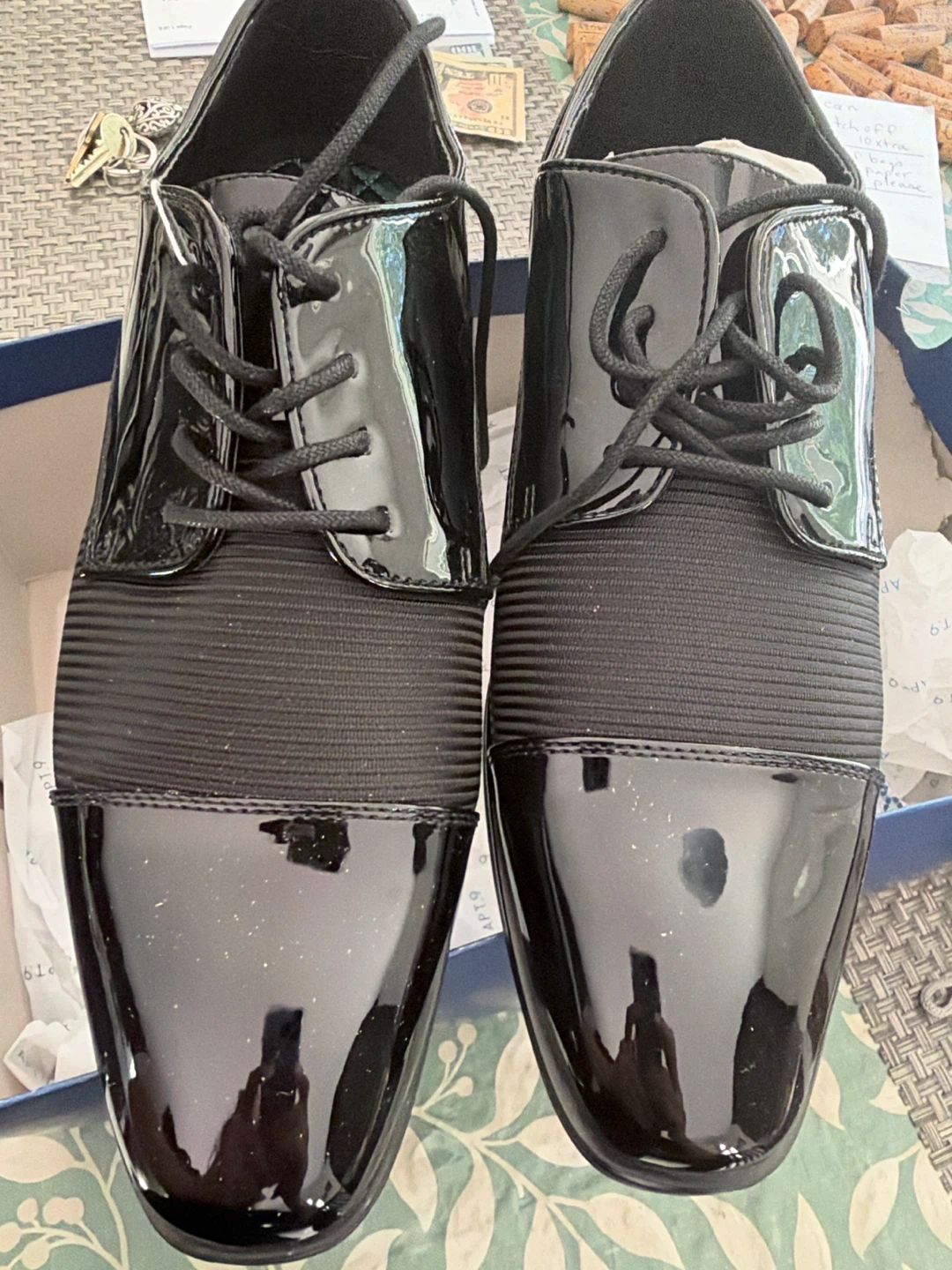 APT.9 Blayke Men's Dress Shoes Black Size 10 - photo 4