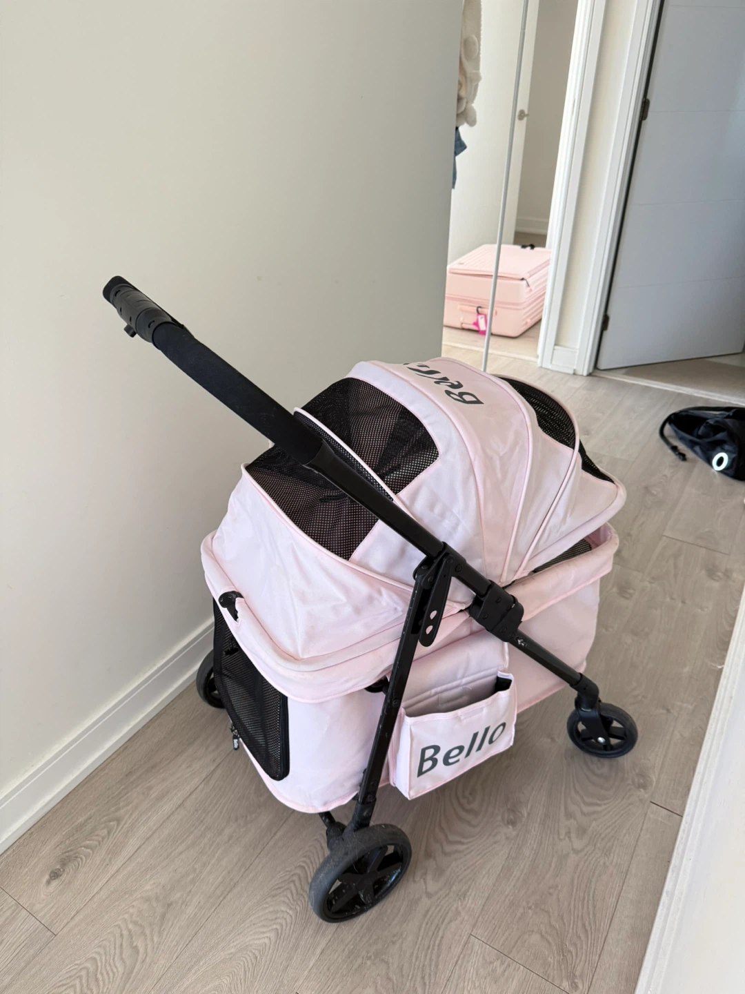 Bello Pink Pet Stroller - photo 3