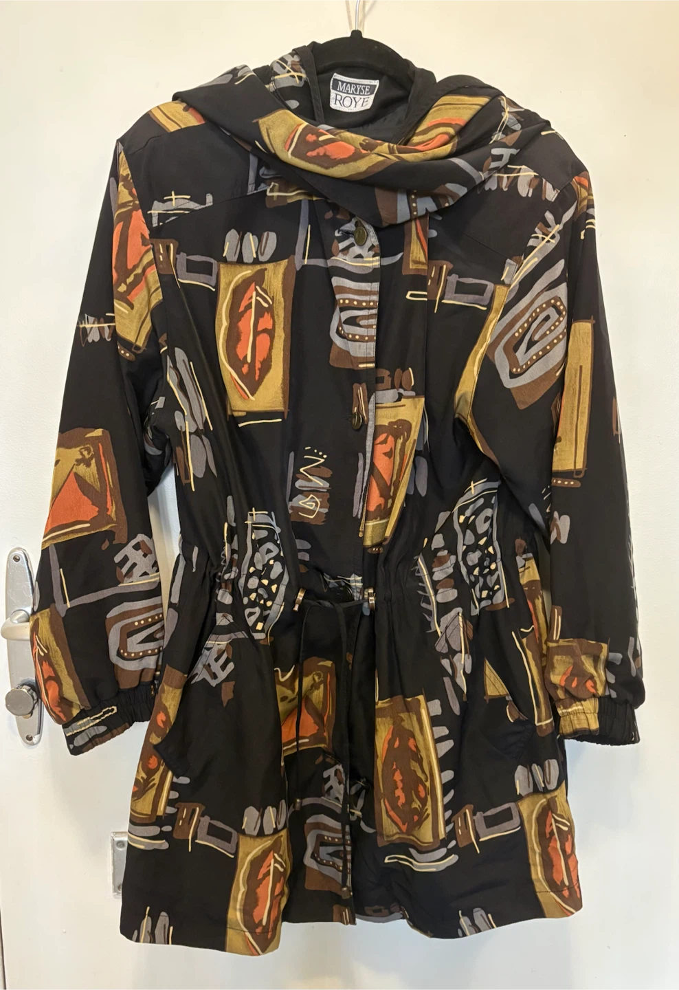 Maryse Roye Hooded Jacket Size 8