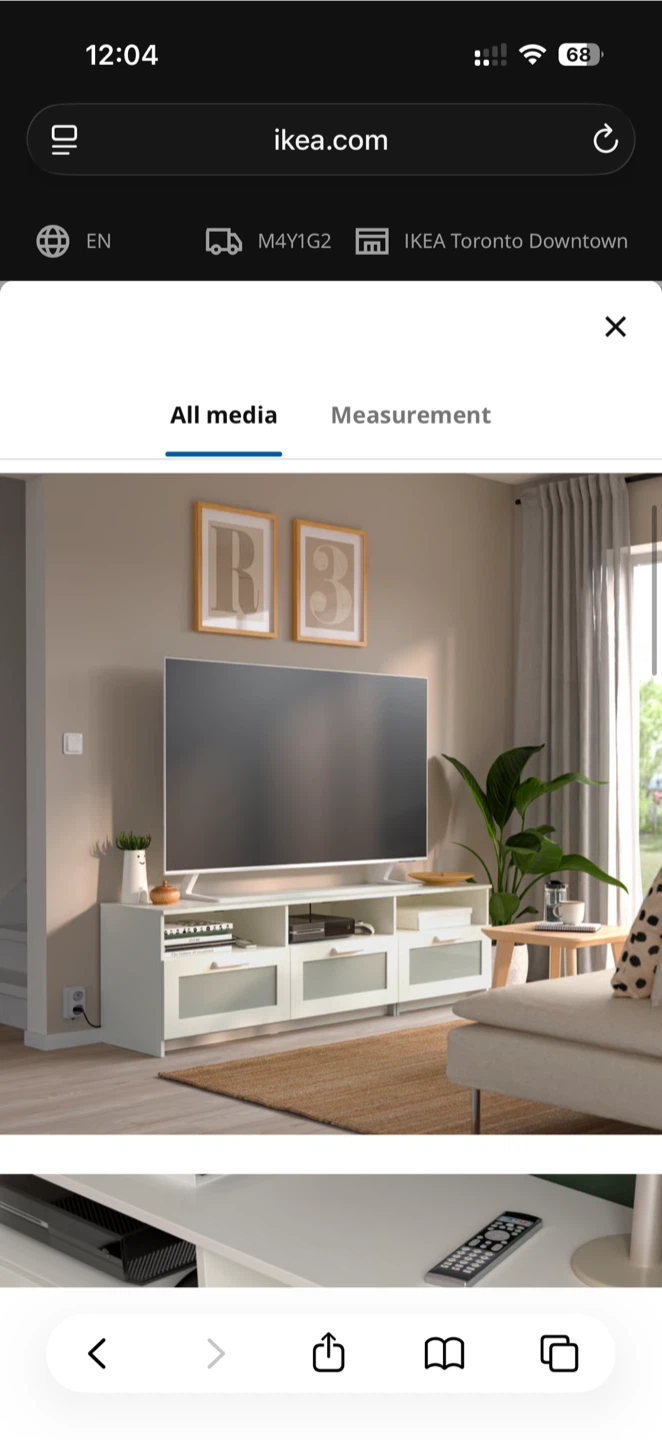 IKEA Brimnes TV Bench - photo 3