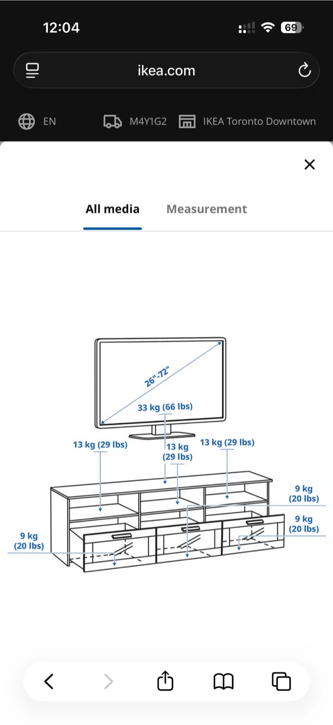 IKEA Brimnes TV Bench - photo 5