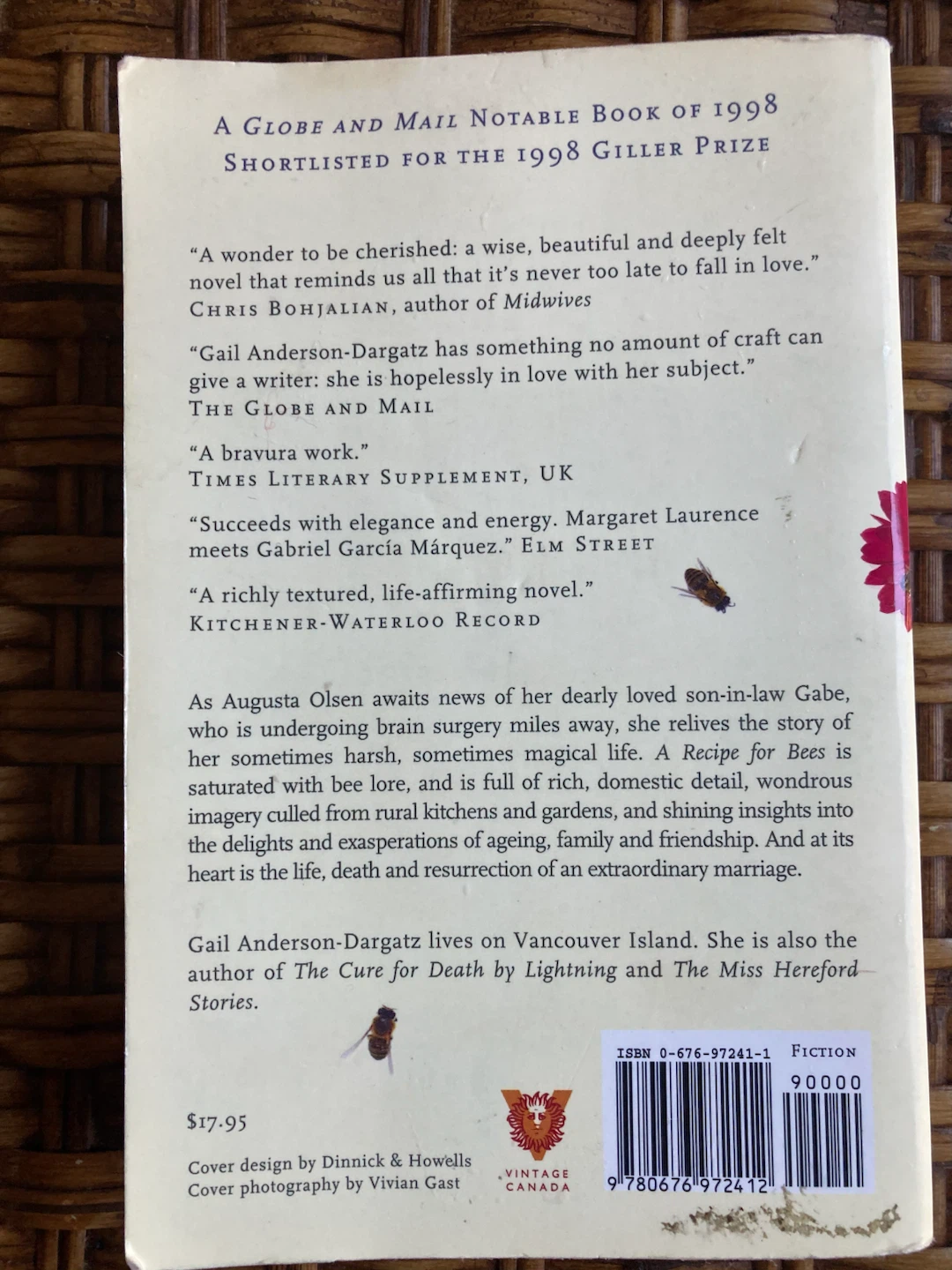 A Recipe for Bees by Gail Anderson-Dargatz - photo 2