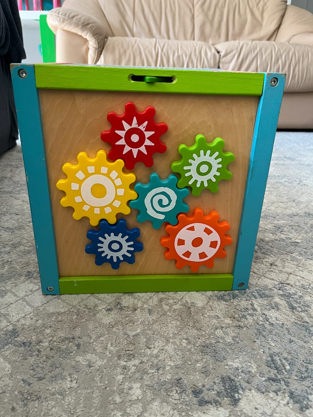 Wooden Activity Cube for Kids - photo 2