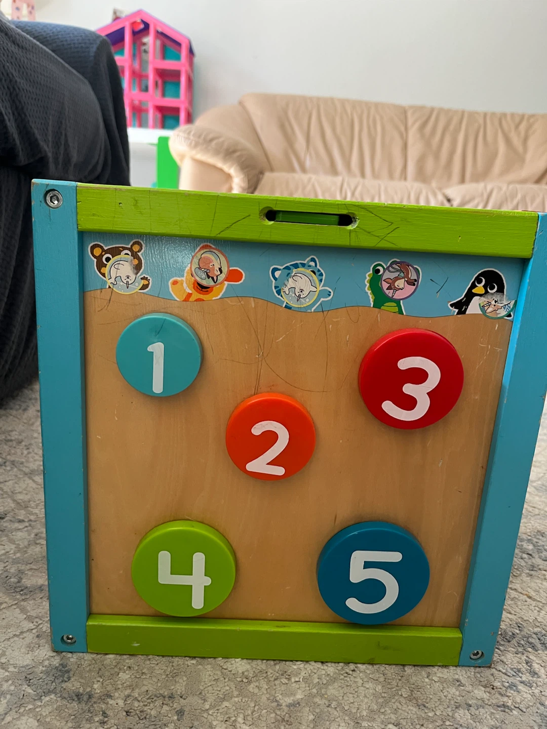 Wooden Activity Cube for Kids - photo 3