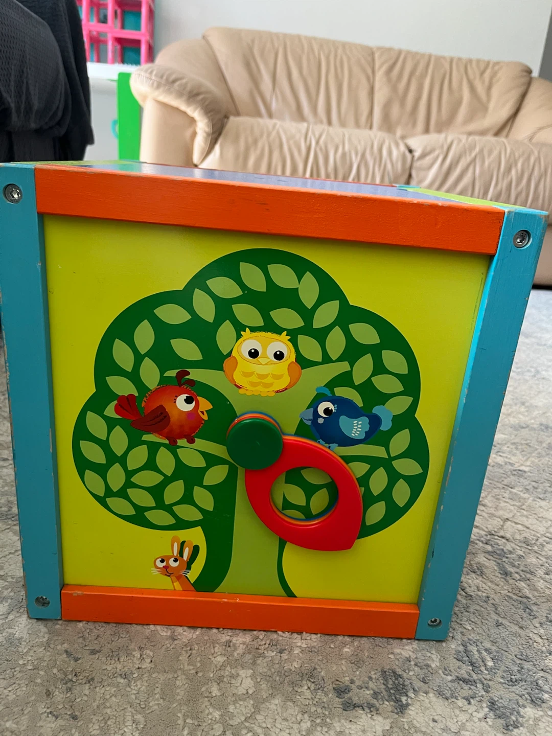 Wooden Activity Cube for Kids - photo 4