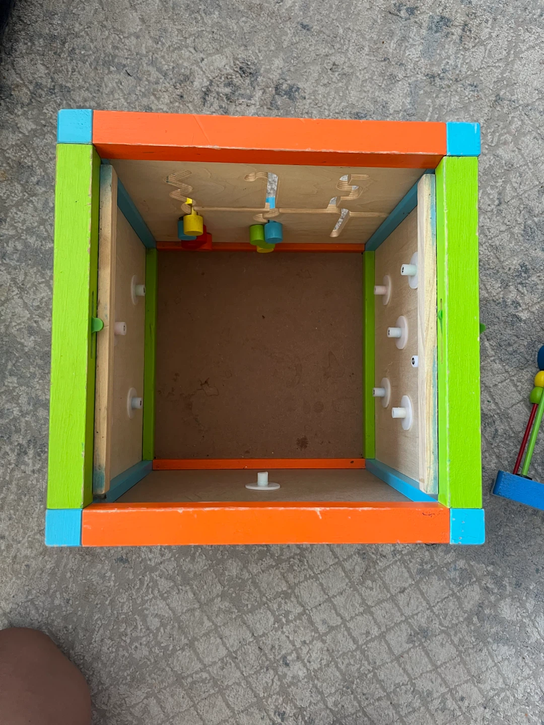 Wooden Activity Cube for Kids - photo 5