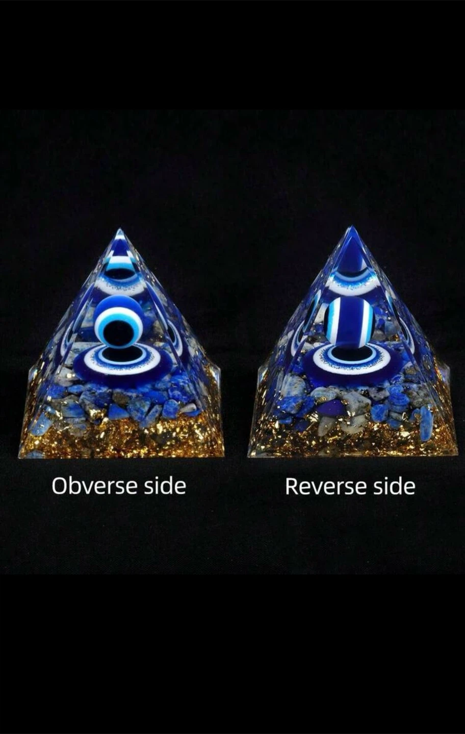 Evil Eye Orgone Pyramid - photo 2