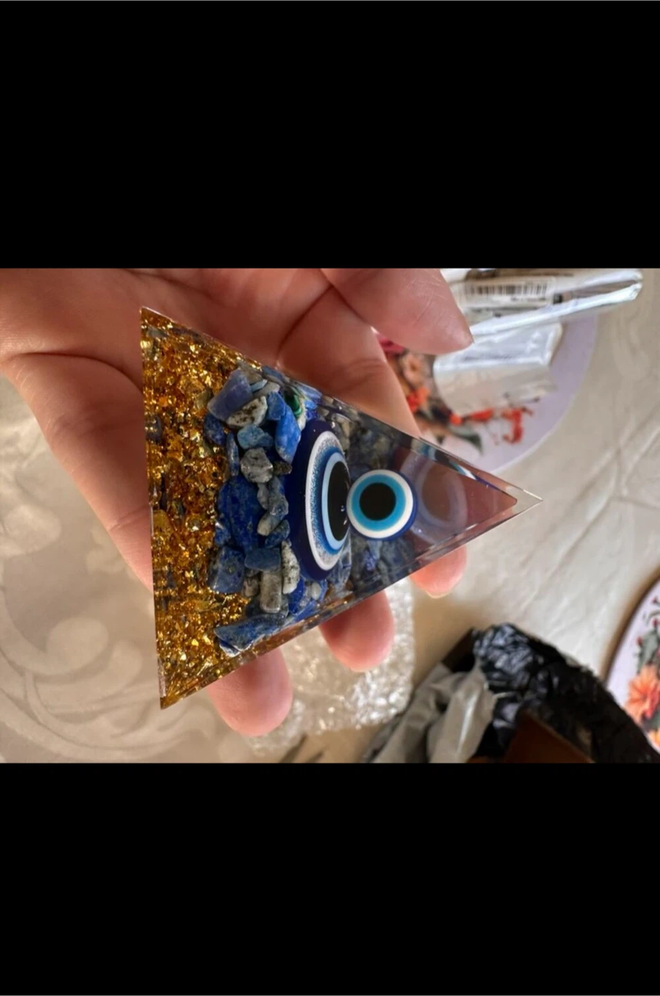 Evil Eye Orgone Pyramid - photo 4