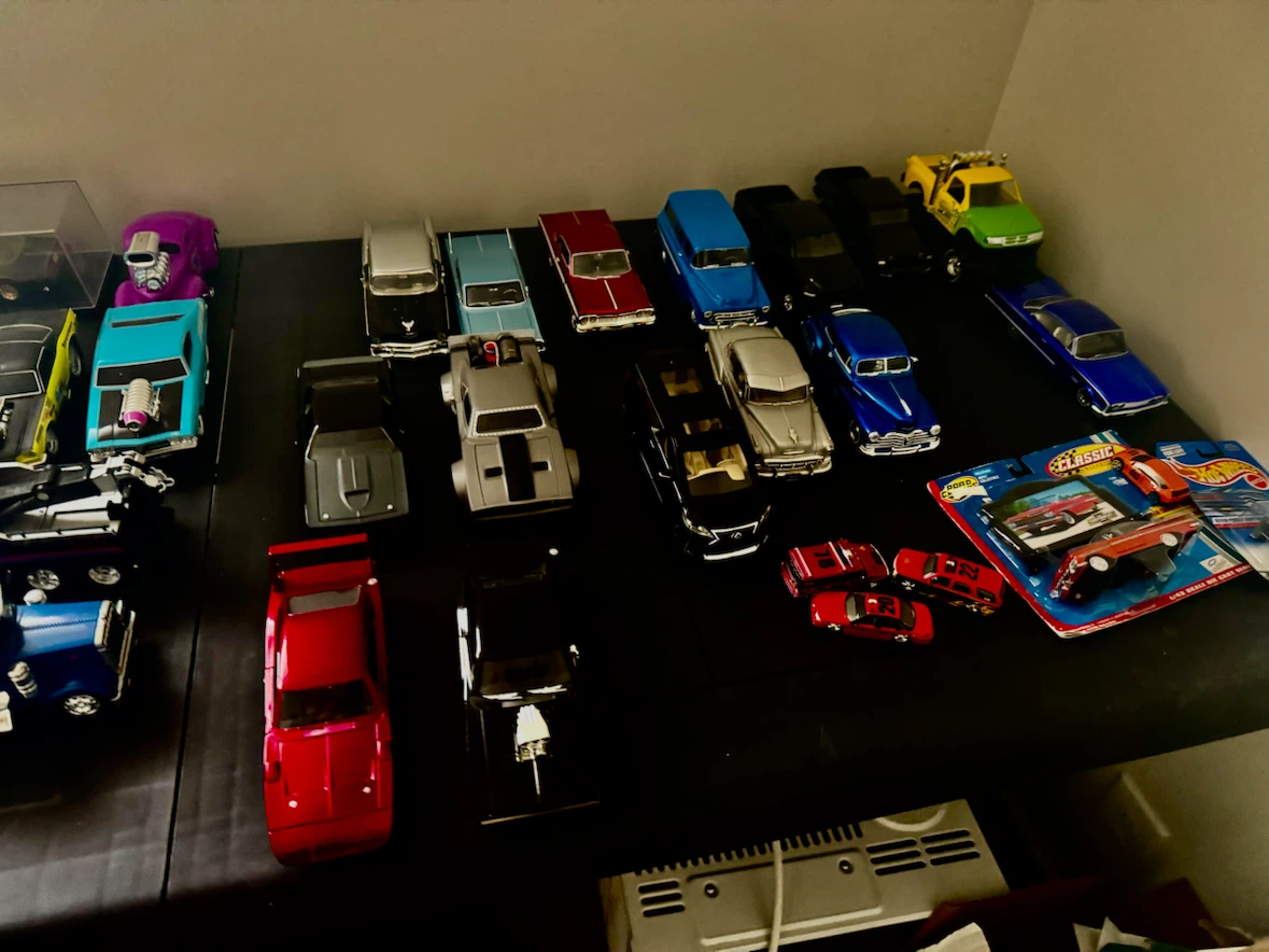 Diecast Trucks and Cars.
