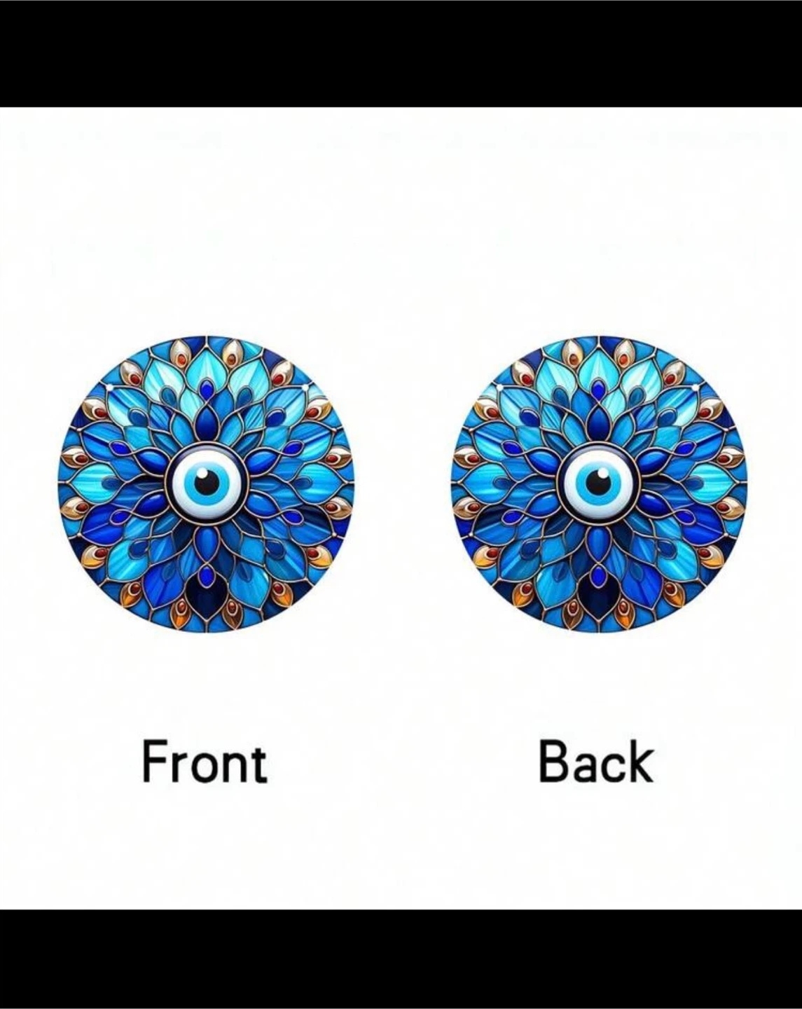 Decorative Evil Eye Wall Hanging Ornament - photo 2