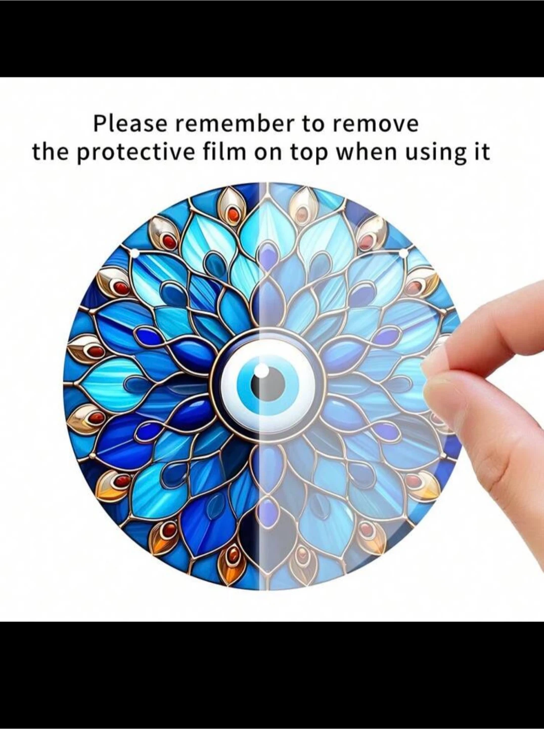 Decorative Evil Eye Wall Hanging Ornament - photo 4