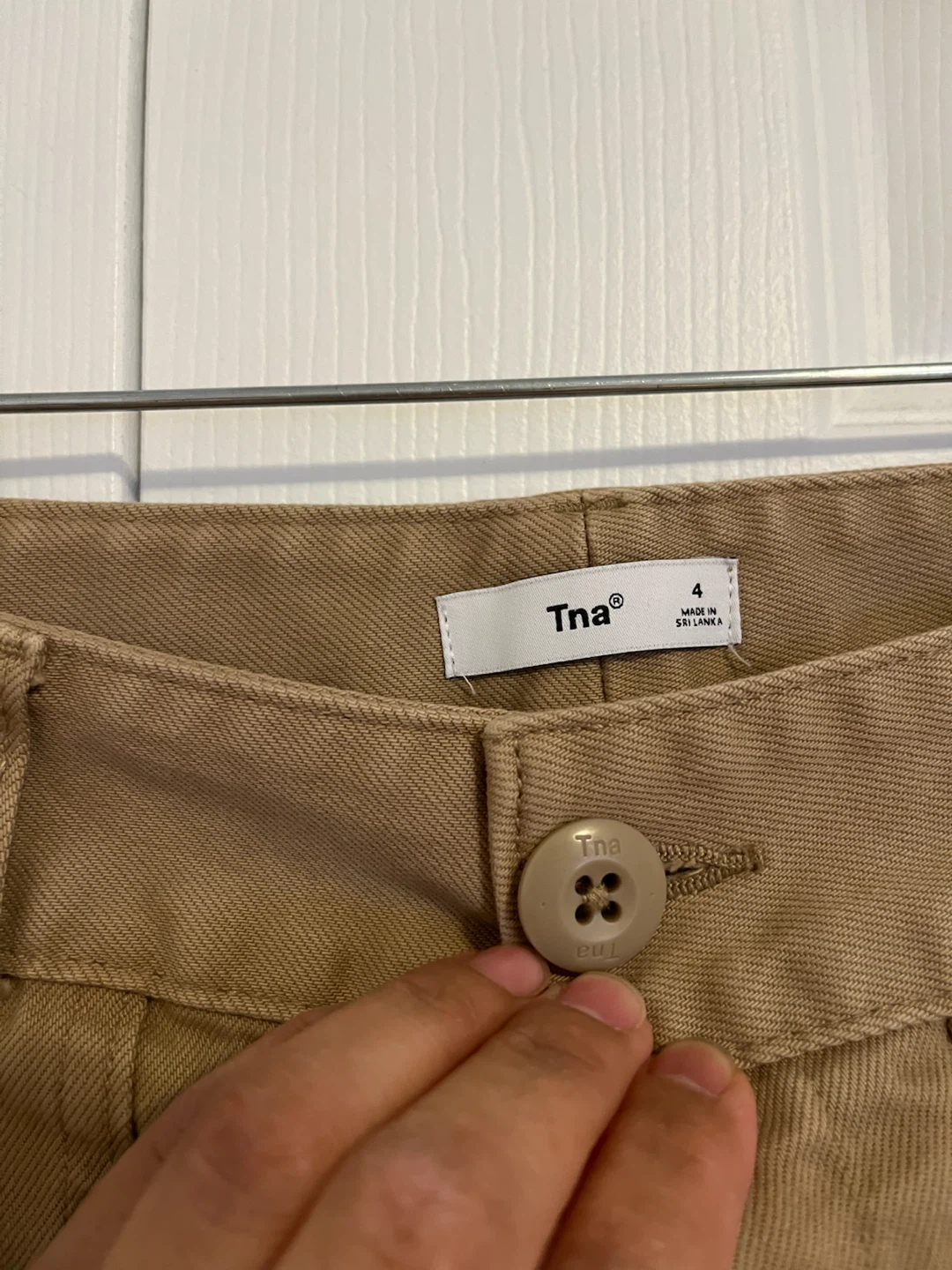 Tna Khaki Cargo Pants - photo 3