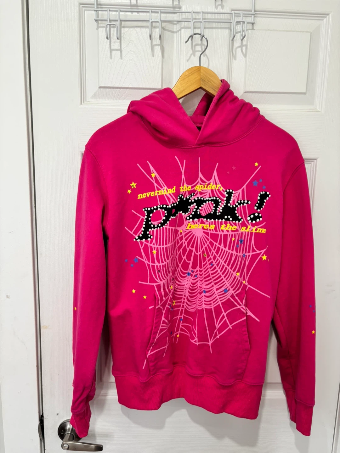 Pink Spider Hoodie