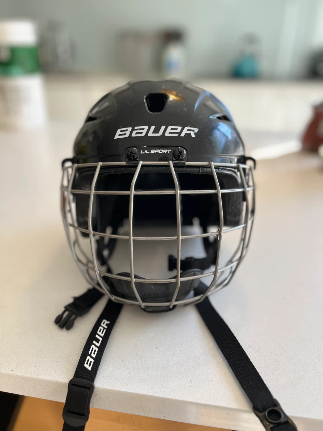 Bauer Lil' Sport Youth Hockey Helmet with Cage