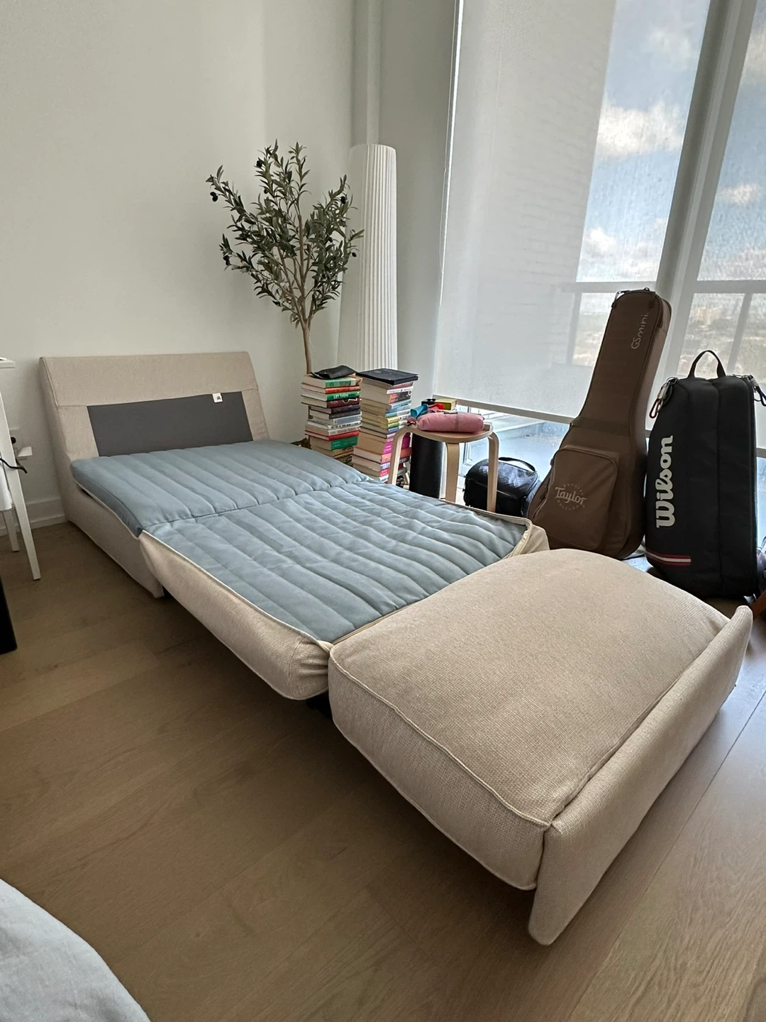 IKEA KIVIK 1-Seat Sofa-Bed (Light Beige) - photo 2