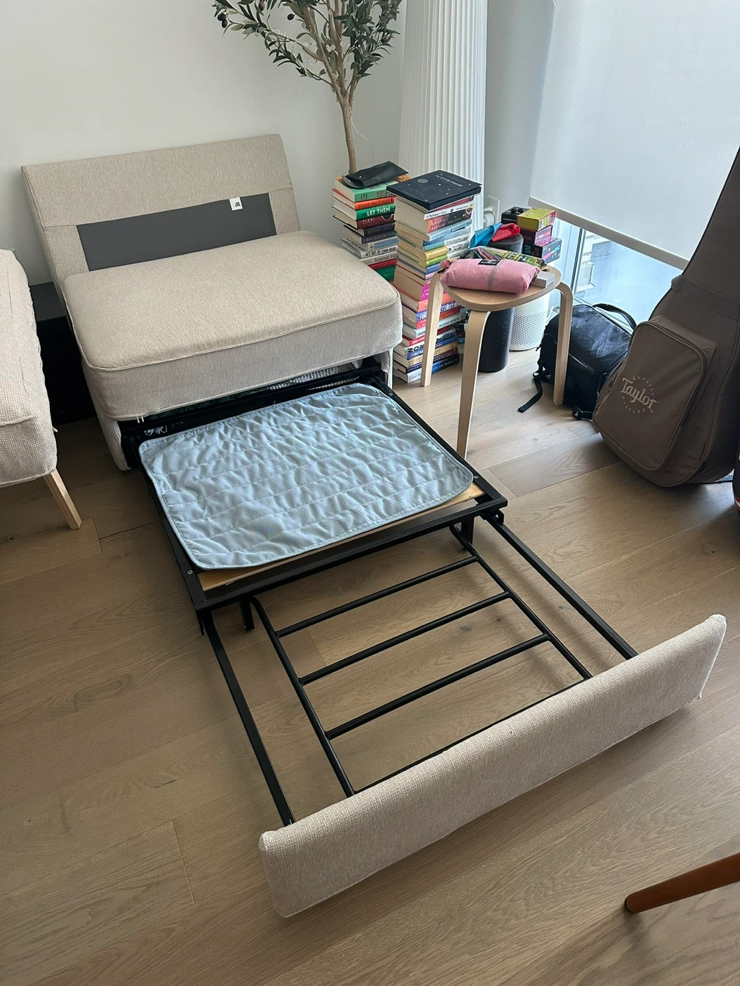 IKEA KIVIK 1-Seat Sofa-Bed (Light Beige) - photo 3