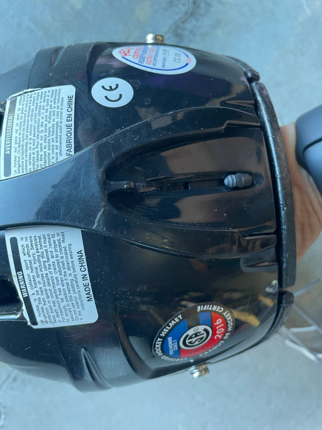 Bauer Lil' Sport Hockey Helmet with Cage - photo 5