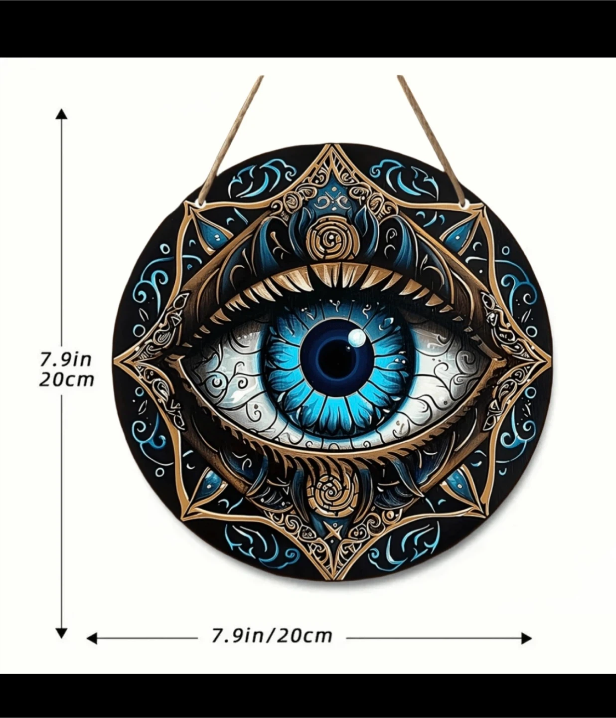 Decorative Evil Eye Wall Hanging