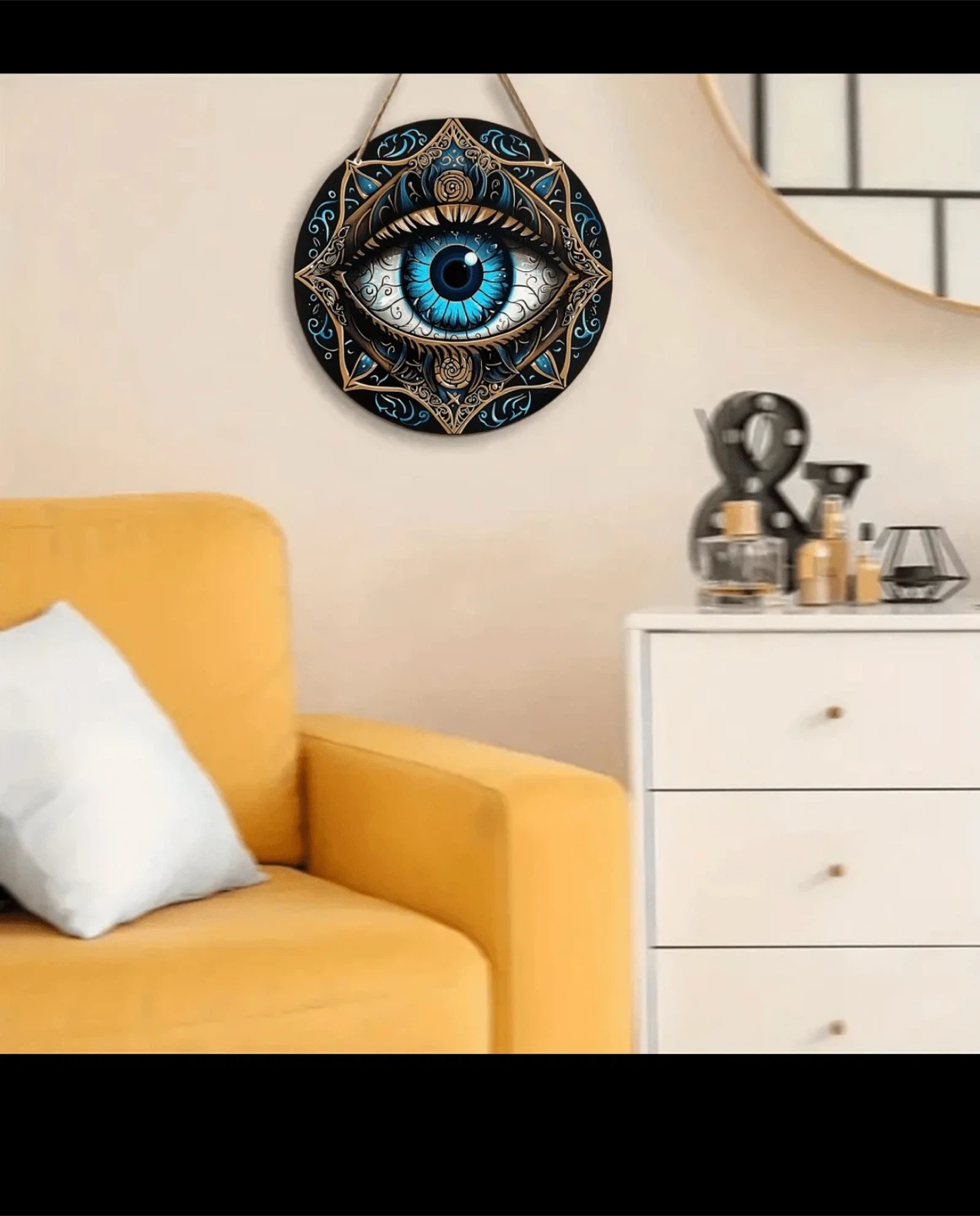 Decorative Evil Eye Wall Hanging - photo 5
