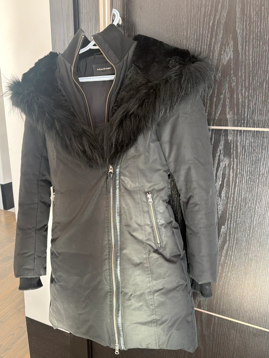 Mackage Black Down Coat