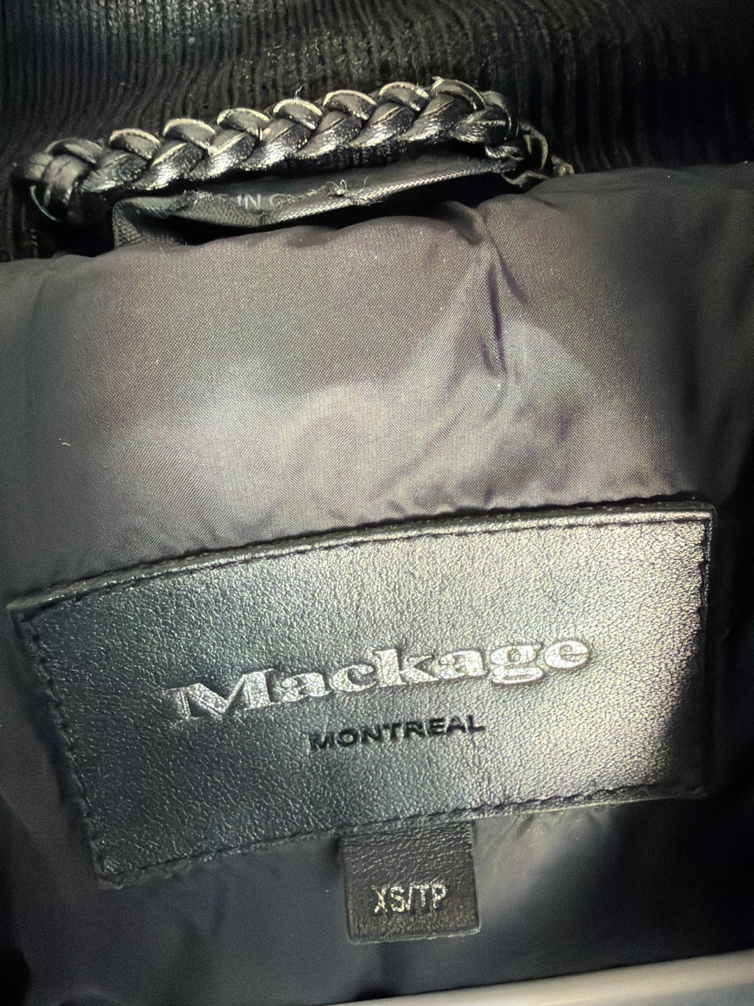 Mackage Black Down Coat - photo 2