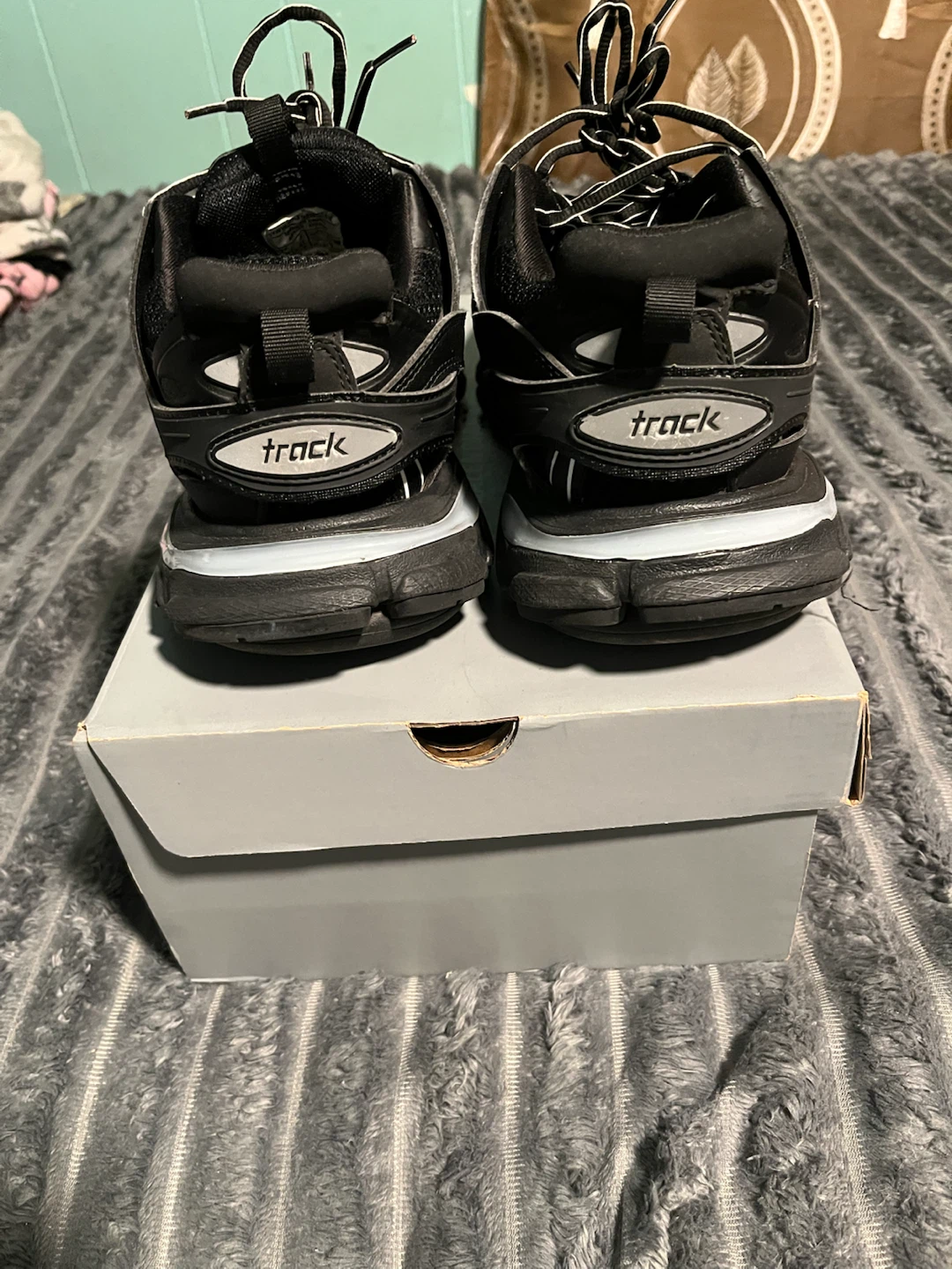 Balenciaga Track LED Sneaker - Black - Size 42