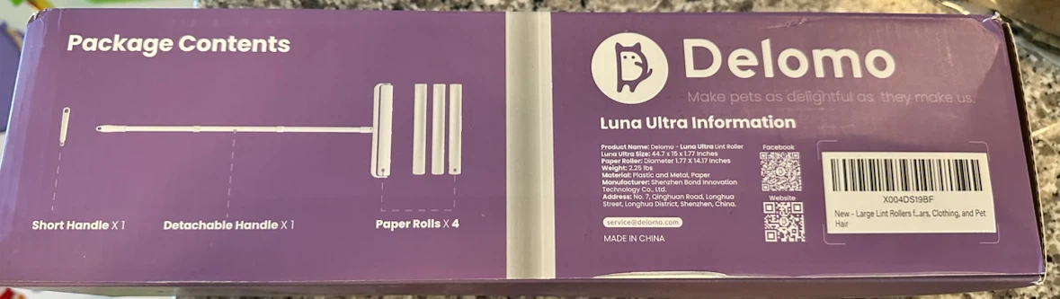 Delomo Luna Ultra Lint Roller