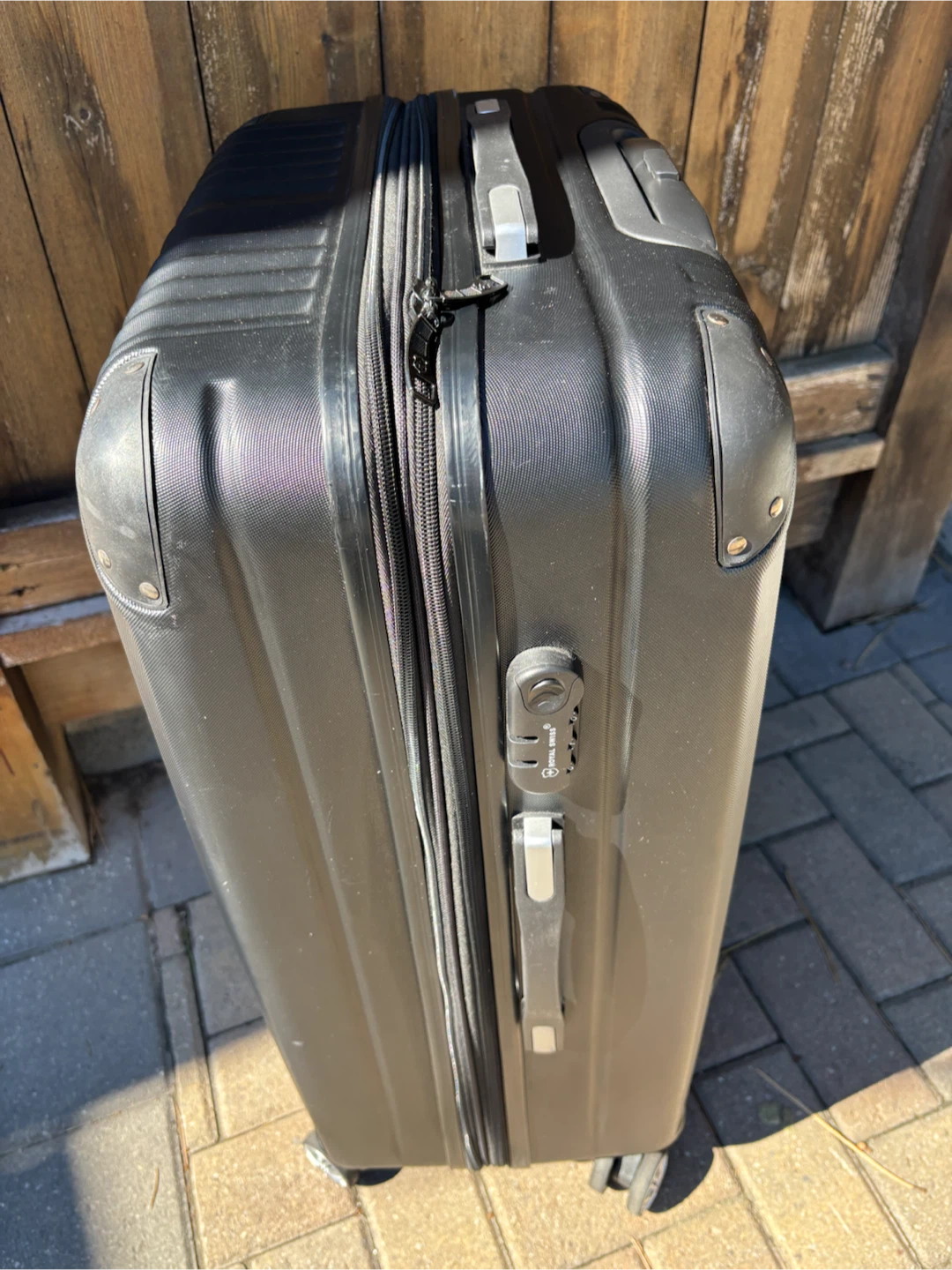 Royal Swiss Black Hardside Spinner Luggage - photo 4