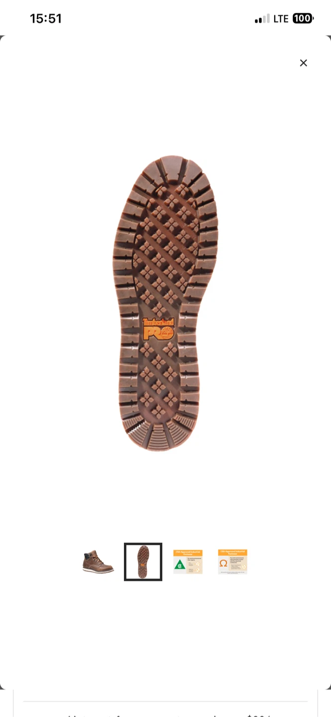 Timberland PRO CSA-Approved Work Boots size11 - photo 2