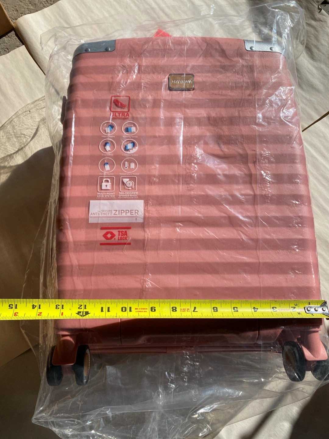 Pink Carry-On Luggage