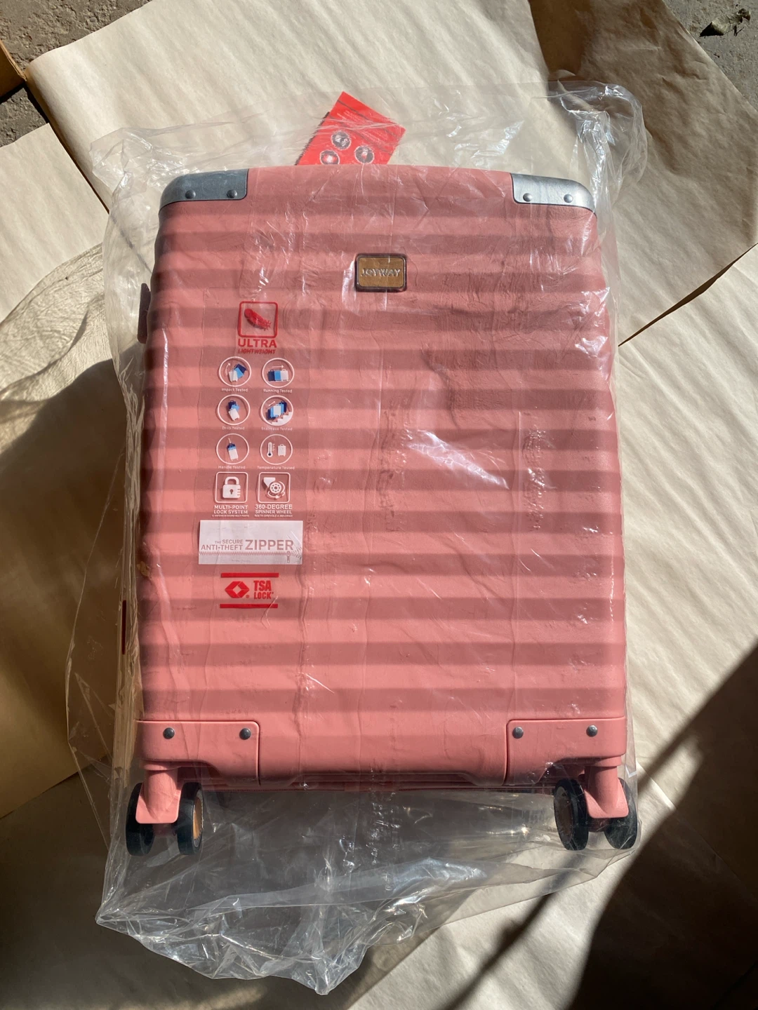 Pink Carry-On Luggage - photo 4