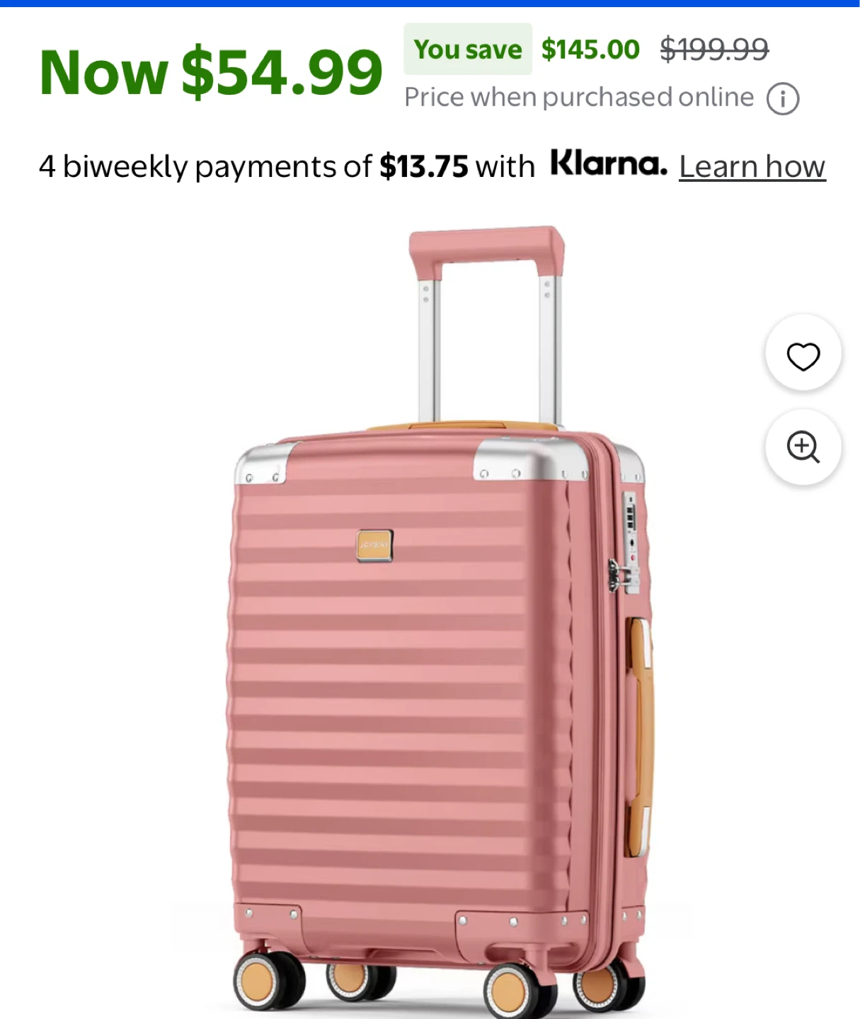 Pink Carry-On Luggage - photo 5