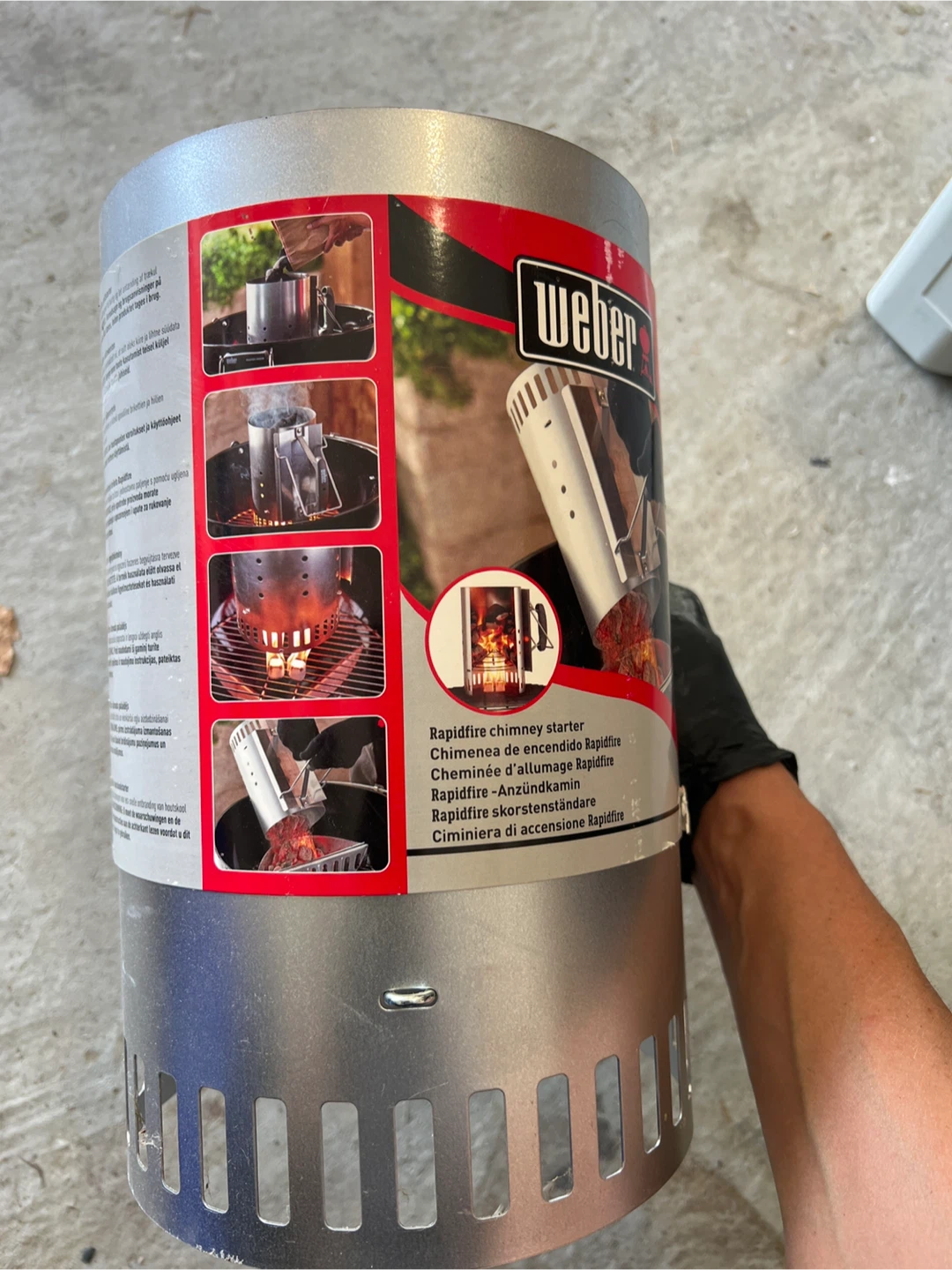 Weber Rapidfire Chimney Starter 7416 - photo 2