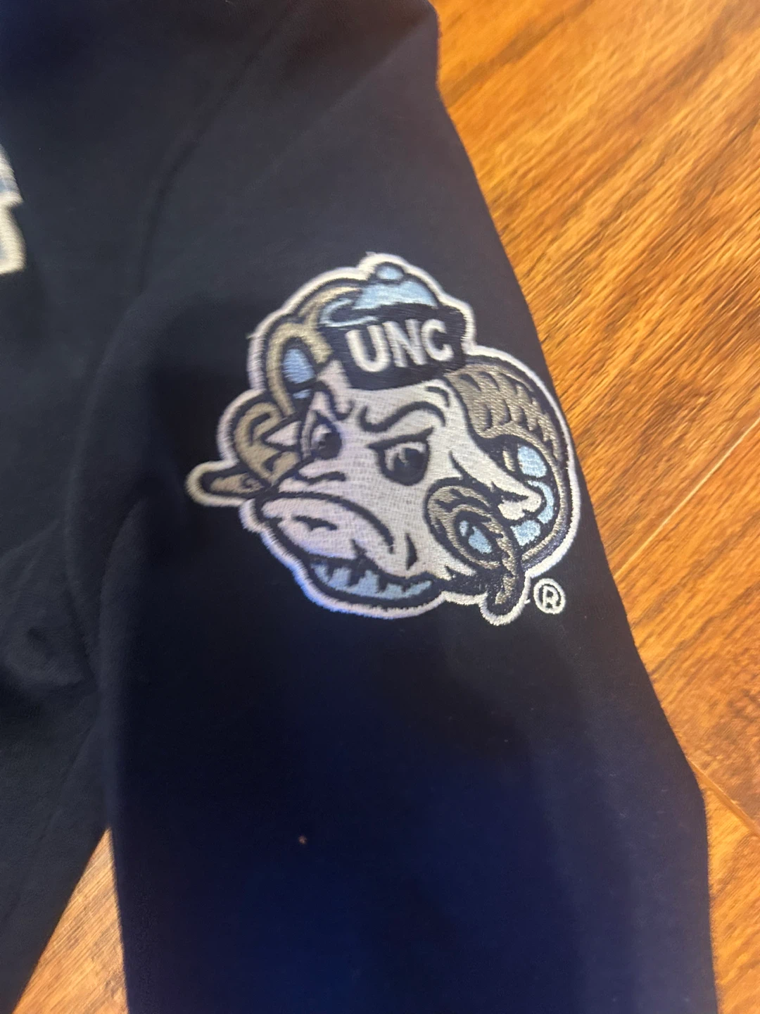 University of North Carolina Navy Blue Hoodie - photo 3