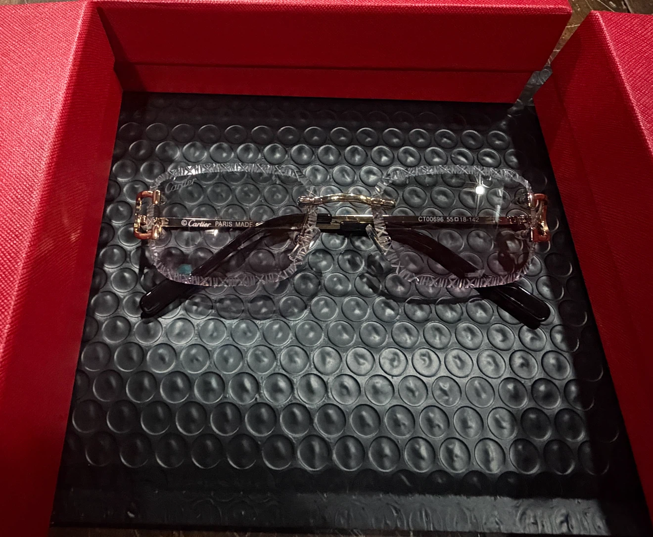Rimless sunglasses tinted and clear - photo 2