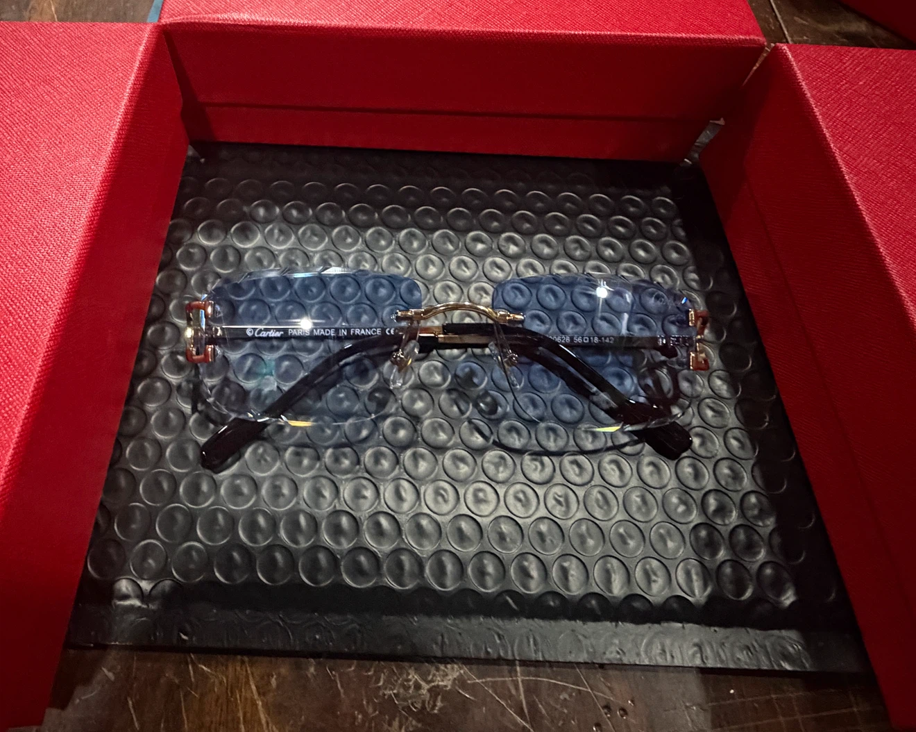 Rimless sunglasses tinted and clear - photo 3