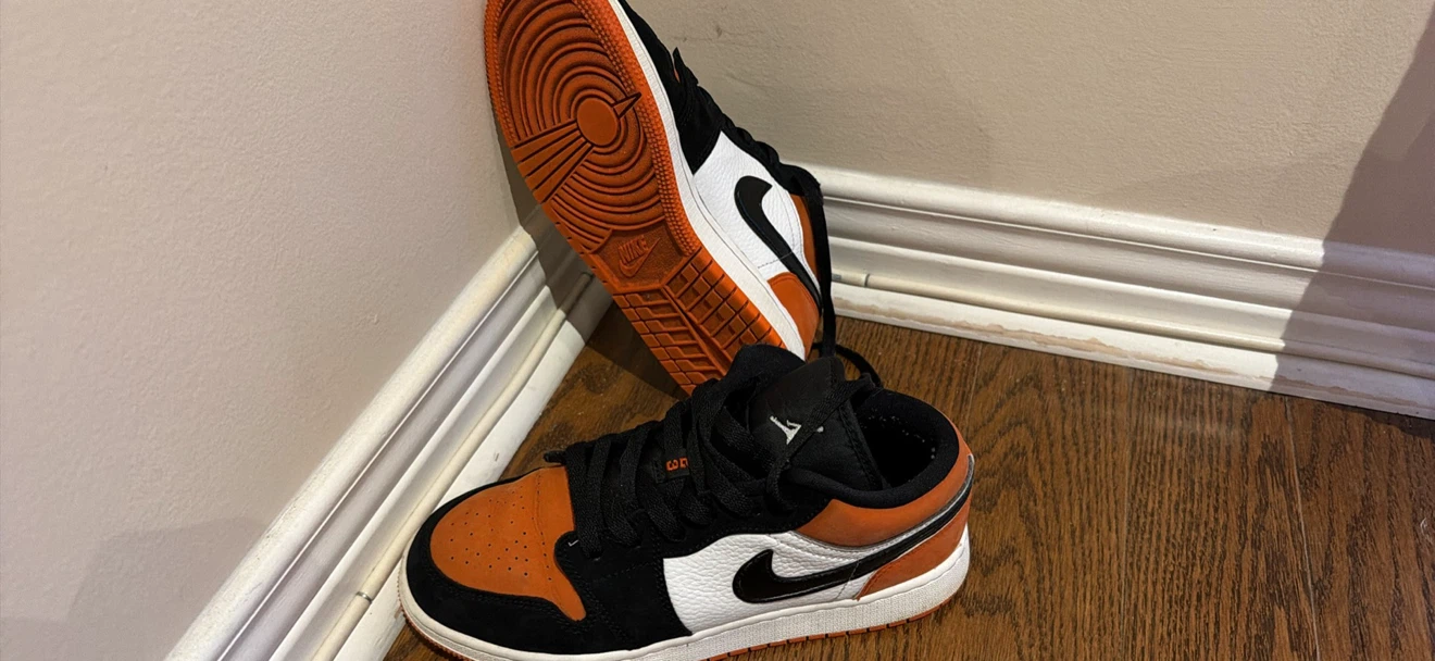 Nike Air Jordan 1 Low Black Orange White