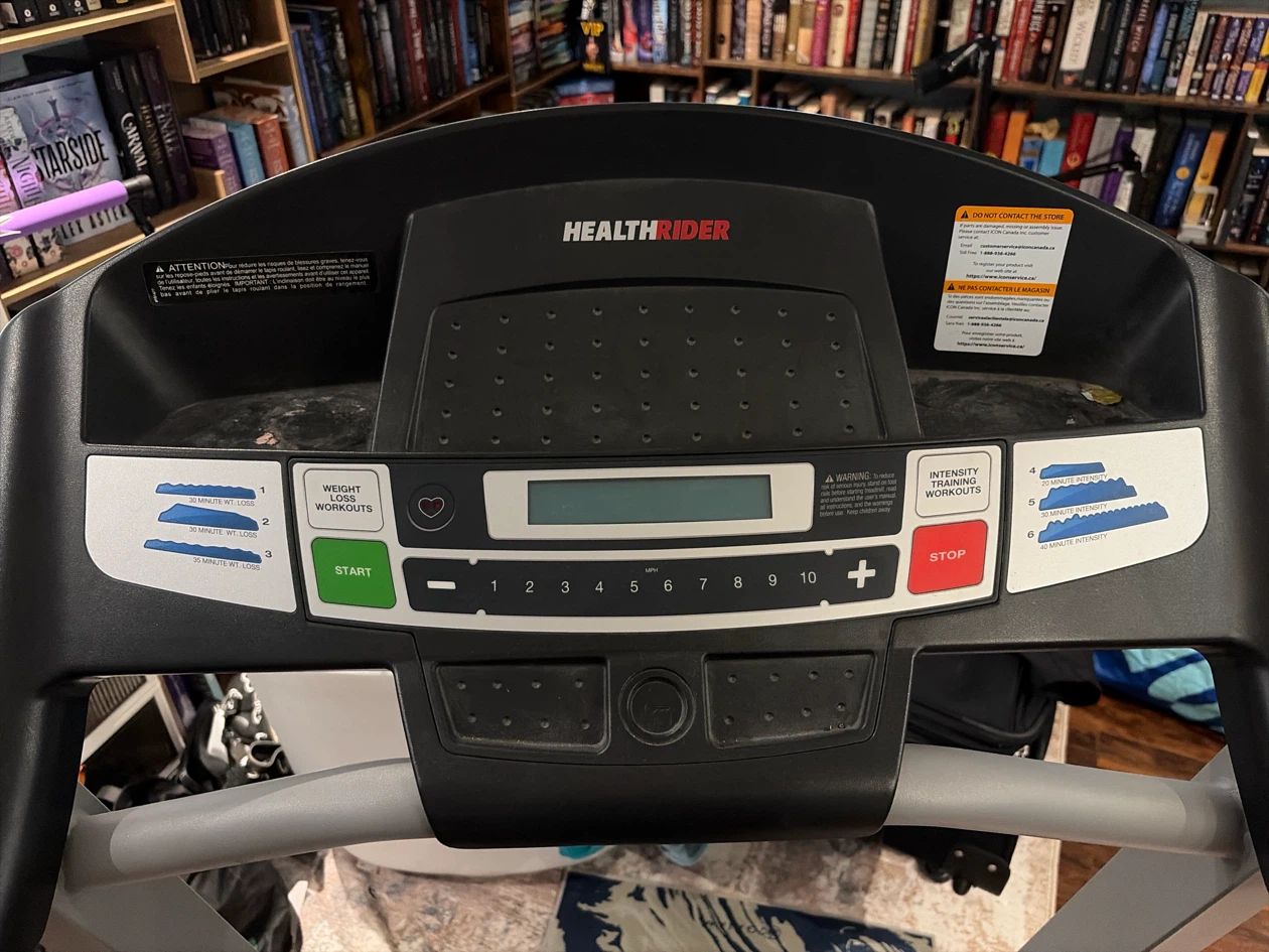 HealthRider H20T Treadmill - photo 4