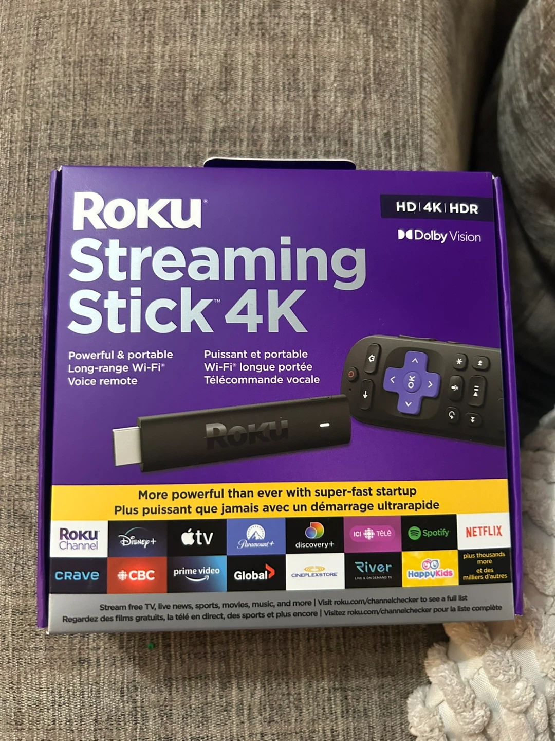 Brand new in box ROKU 4K streaming stick