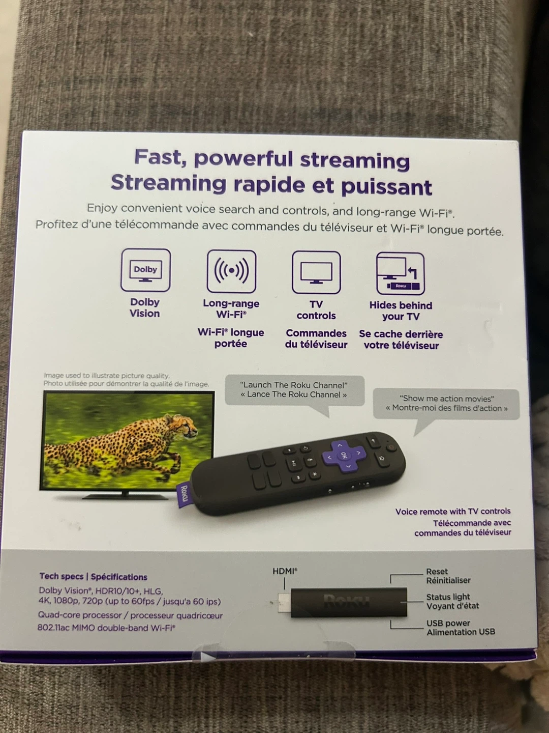 Brand new in box ROKU 4K streaming stick - photo 2